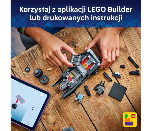 LEGO SUPER HEROES 76332 Batmobil z filmu Batman - 1488458 - zdjęcie 9